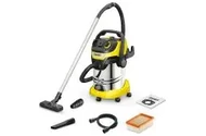 Odkurzacz Karcher WD6P tradycyjny z pojemnikiem 1300W srebrno-żółty