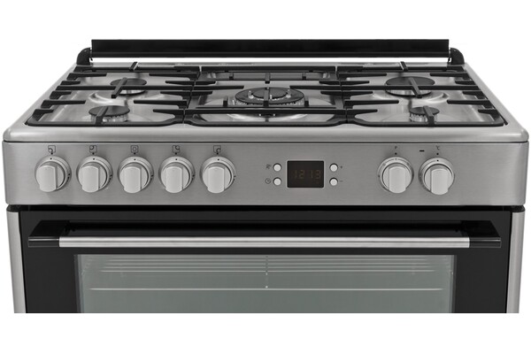 Kuchnia Beko GM15321DX płyta gazowa, piekarnik elektryczny