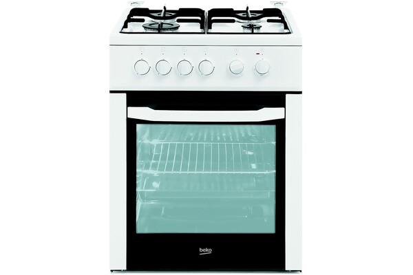 Kuchnia Beko CSM52021DW płyta gazowa, piekarnik elektryczny