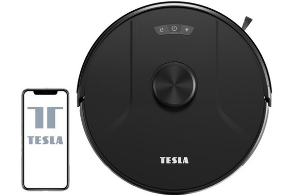 Odkurzacz TESLA AI200 Smart Robot Vacuum Laser robot sprzątający z pojemnikiem czarny