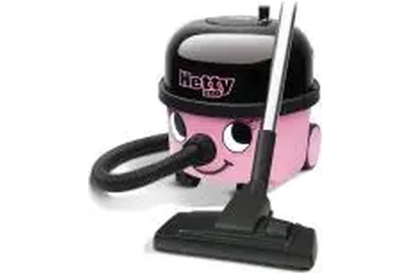 Odkurzacz Numatic HET200 Hetty tradycyjny workowy 620W Czarno-różowy