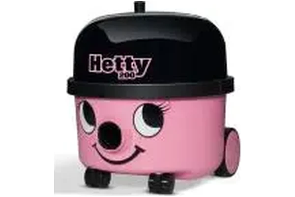 Odkurzacz Numatic HET200 Hetty tradycyjny workowy 620W Czarno-różowy