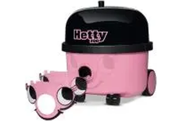 Odkurzacz Numatic HET200 Hetty tradycyjny workowy 620W Czarno-różowy