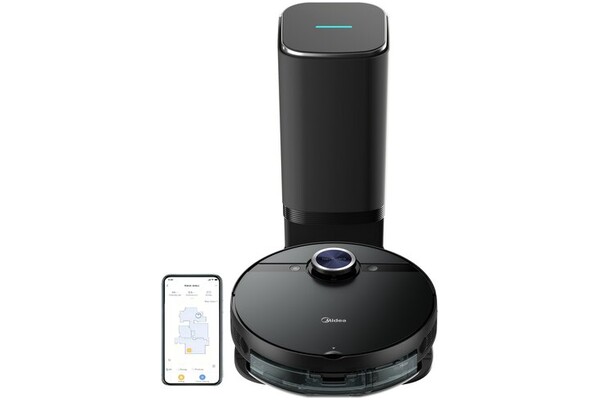 Odkurzacz Midea S8+ robot sprzątający z pojemnikiem czarny