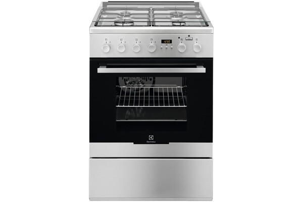 Kuchnia Electrolux EKK64983OX płyta gazowa, piekarnik elektryczny