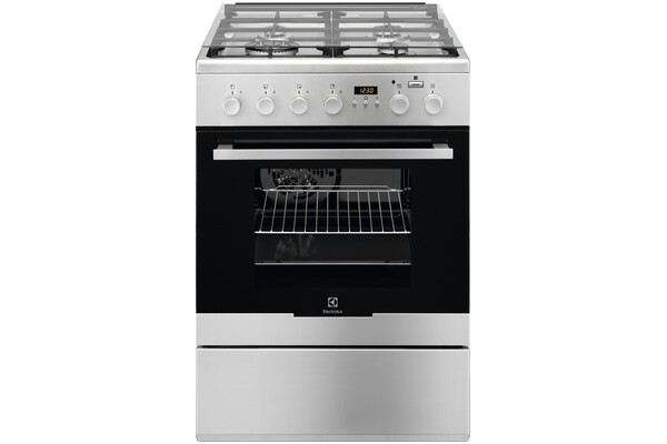 Kuchnia Electrolux EKK64981OX płyta gazowa, piekarnik elektryczny