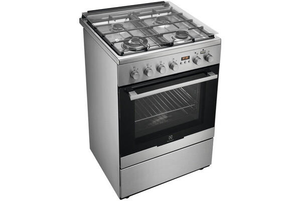 Kuchnia Electrolux EKK64981OX płyta gazowa, piekarnik elektryczny