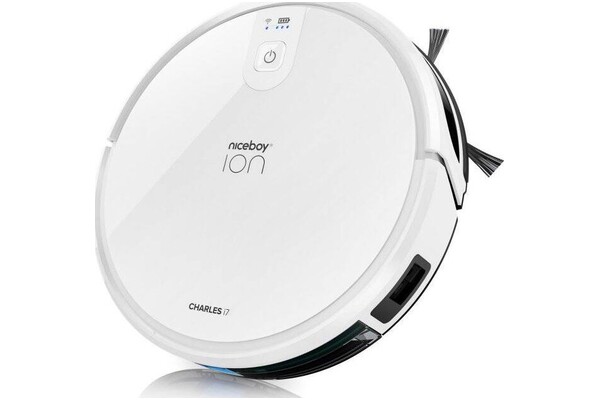 Odkurzacz Niceboy ION Charles i7 robot sprzątający z pojemnikiem biały