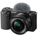 Aparat bezlusterkowy Sony ZV-E10LBD - czarny + 16-50