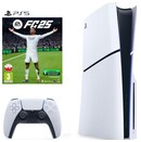 Konsola Sony PlayStation 5 Slim 1024GB biało-czarny + EA Sports FC 25