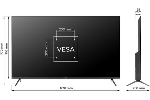 Telewizor KIVI 55U760QB 55" 4K Ultra HD