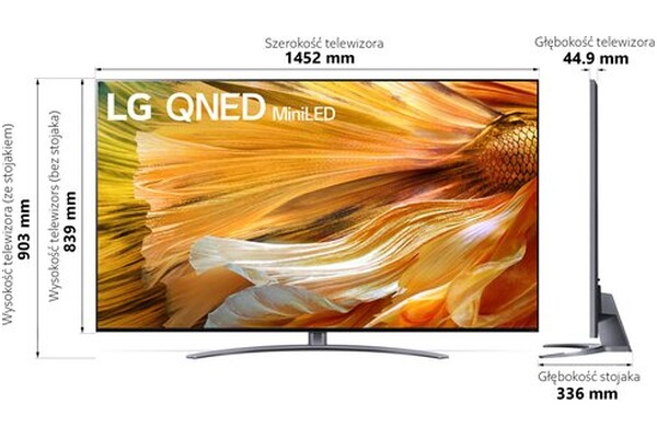 Telewizor LG 65QNED913QE 65" 4K Ultra HD