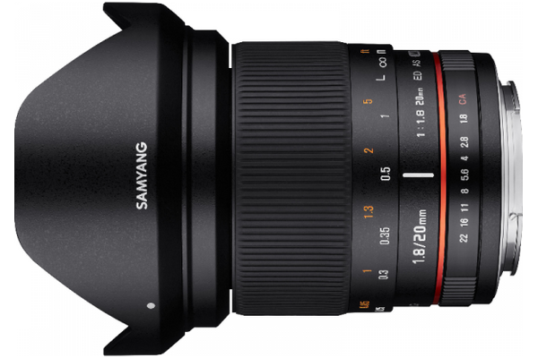 Obiektyw SAMYANG f/1.8 20mm Sony FE