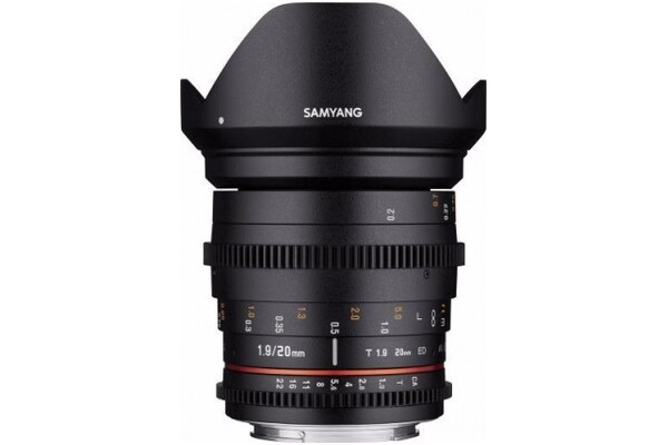 Obiektyw SAMYANG T1.9 20mm Sony E