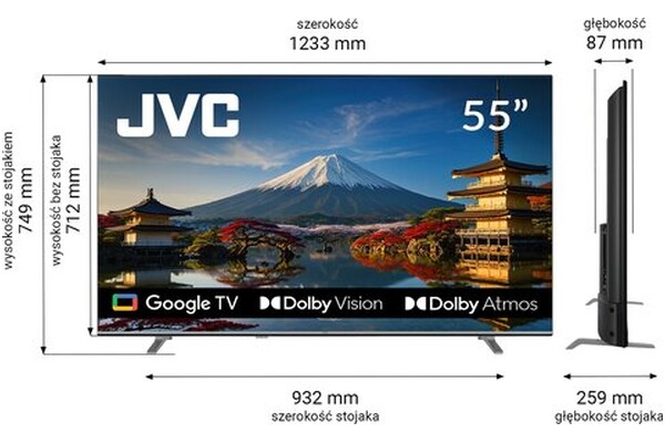 Telewizor JVC LT55VG7400 55" 4K Ultra HD
