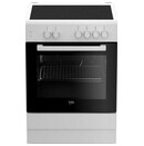 Kuchnia Beko FSS67000GW płyta Ceramiczna, piekarnik elektryczny