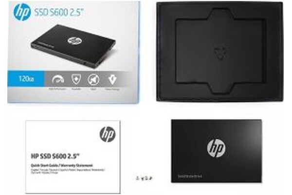 Dysk wewnętrzny HP S600 SSD SATA (2.5") 240GB