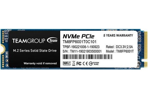 Dysk wewnętrzny TeamGroup MP33 SSD M.2 NVMe 1TB