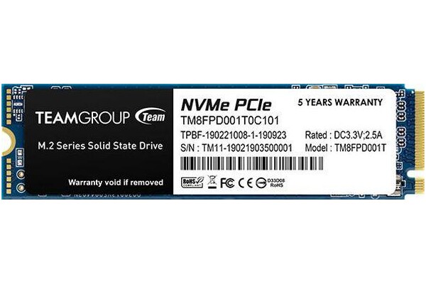 Dysk wewnętrzny TeamGroup MP33 Pro SSD M.2 NVMe 1TB
