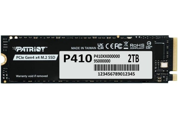 Dysk wewnętrzny Patriot P410 SSD M.2 NVMe 2TB