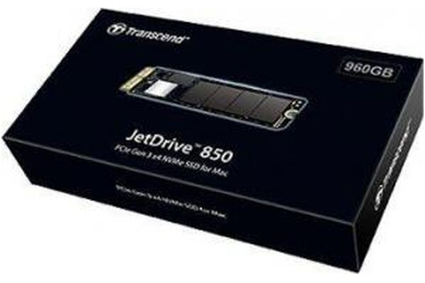 Dysk wewnętrzny Transcend TS960GJDM850 JetDrive SSD M.2 NVMe 960GB