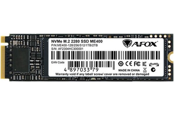 Dysk wewnętrzny AFOX ME400 SSD M.2 NVMe 1TB
