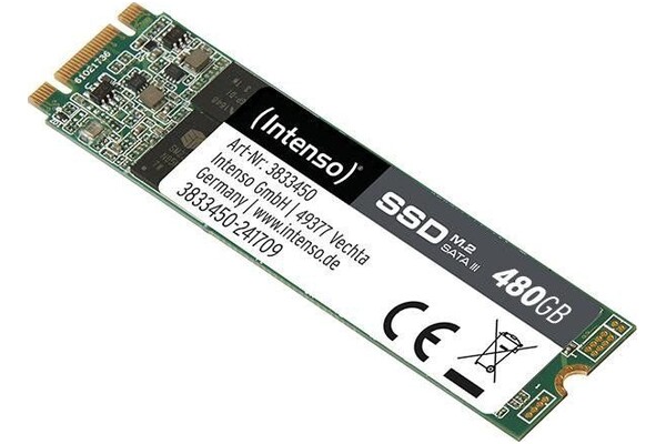 Dysk wewnętrzny INTENSO 3833450 SSD M.2 NVMe 480GB