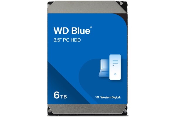 Dysk wewnętrzny WD WD60EZAX Blue HDD SATA (3.5") 6TB