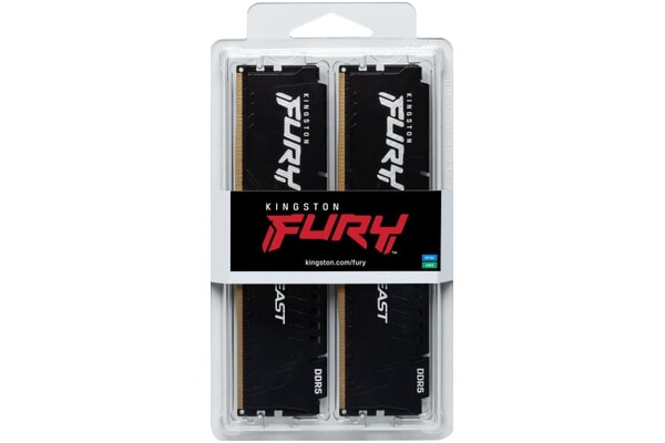Pamięć RAM Kingston Fury Black Beast 32GB DDR5 6000MHz Z radiatorem 1.35V 40CL