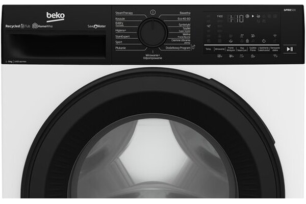 Pralka Beko B5WFT694111WBPBB SteamCure 9.0kg 1400obr./min