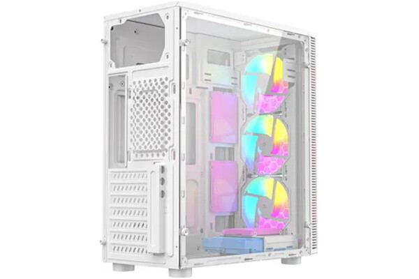 Obudowa PC Gembird CCCFC500W Fornax 500 Midi Tower biały