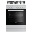 Kuchnia Beko FSE63110DW płyta gazowa, piekarnik elektryczny