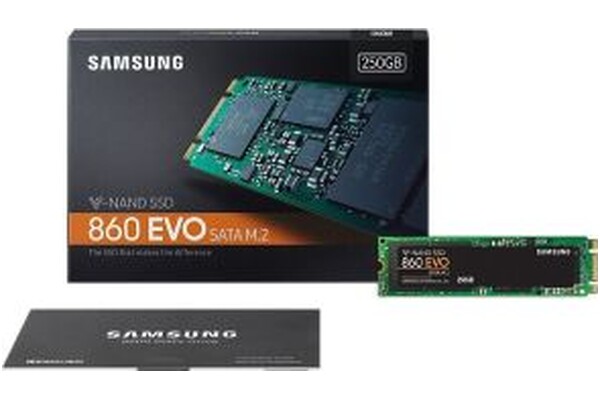 Dysk wewnętrzny Samsung 860 EVO SSD M.2 NVMe 250GB