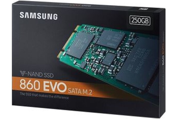 Dysk wewnętrzny Samsung 860 EVO SSD M.2 NVMe 250GB