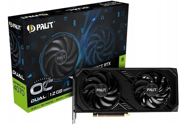 Karta graficzna PALIT RTX 4070 Dual OC 12GB GDDR6
