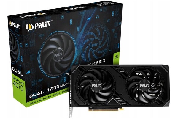 Karta graficzna PALIT RTX 4070 Dual 12GB GDDR6