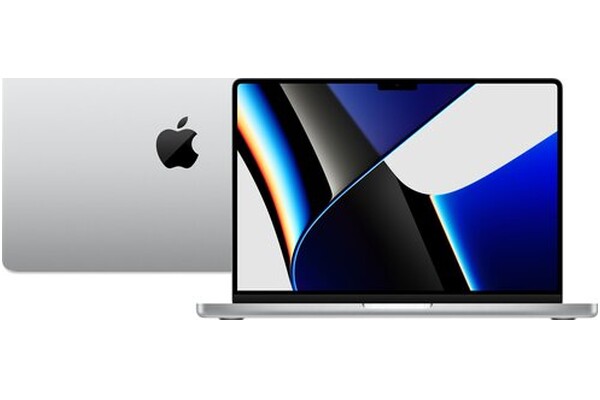 Laptop Apple MacBook Pro 16.2" Apple M1 Pro M1 Pro (16 rdz.) 16GB 1024GB SSD macos monterey srebrny