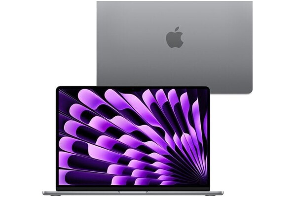 Laptop Apple MacBook Air 15.3" Apple M2 M2 (10 rdz.) 8GB 512GB SSD macOS Ventura gwiezdna szarość