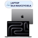 Laptop Apple MacBook Pro 14.2" Apple M3 M3 (10 rdz.) 8GB 512GB SSD macOS Sonoma gwiezdna szarość