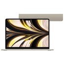 Laptop Apple MacBook Air 13.6" Apple M2 M2 (10 rdz.) 8GB 512GB SSD macos monterey księżycowa poświata