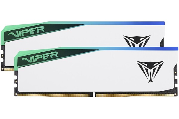 Pamięć RAM Patriot Viper Elite 5 RGB 32GB DDR5 6200MHz Z radiatorem 1.35V 42CL