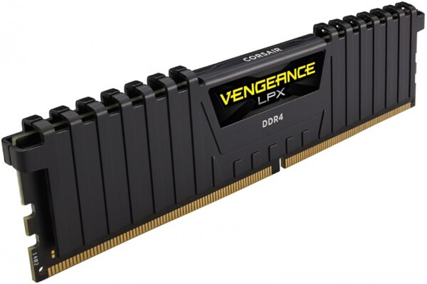 Pamięć RAM CORSAIR Vengeance LPX XMP Black 8GB DDR4 2666MHz Z radiatorem 1.2V 16CL