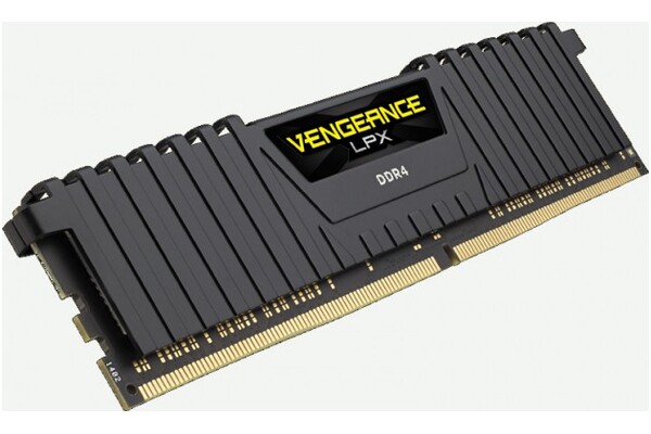 Pamięć RAM CORSAIR Vengeance LPX XMP Black 8GB DDR4 2666MHz Z radiatorem 1.2V 16CL
