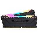 Pamięć RAM CORSAIR Vengeance RGB Pro Black 16GB DDR4 3000MHz Z radiatorem 1.35V 15CL