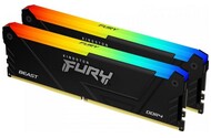 Pamięć RAM Kingston Fury Beast RGB KF432C16BB2AK264 64GB DDR4 3200MHz Z radiatorem 16CL