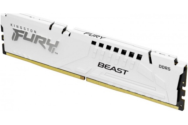 Pamięć RAM Kingston Fury White Beast 32GB DDR5 6000MHz Z radiatorem 1.35V 36CL