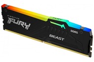 Pamięć RAM Kingston Fury Black Beast RGB 16GB DDR5 5600MHz Z radiatorem 1.25V 36CL