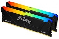 Pamięć RAM Kingston Fury Beast RGB KF432C16BB12AK232 32GB DDR4 3200MHz Z radiatorem 16CL