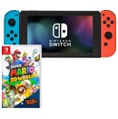 Konsola Nintendo Switch czarny + Super Mario 3D World + Kontroler Switch