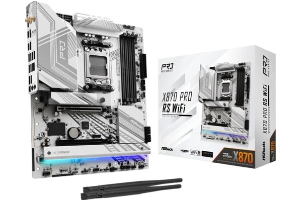 Płyta główna ASrock X870 Pro RS WiFi Socket AM5 X870 ATX